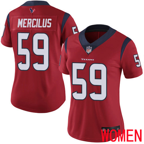 Houston Texans Limited Red Women Whitney Mercilus Alternate Jersey NFL Football #59 Vapor Untouchable